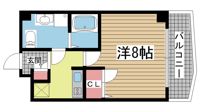 神戸市灘区岸地通(阪急神戸線王子公園駅)のマンション賃貸物件 間取画像