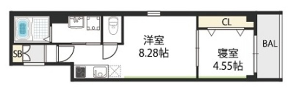 神戸市長田区大塚町(神戸市営地下鉄線長田駅)のマンション賃貸物件 間取画像