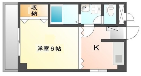 神戸市灘区大石北町(阪神本線大石駅)のマンション賃貸物件 間取画像