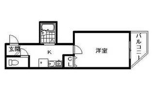 神戸市灘区森後町(JR東海道本線(近畿)六甲道駅)のマンション賃貸物件 間取画像