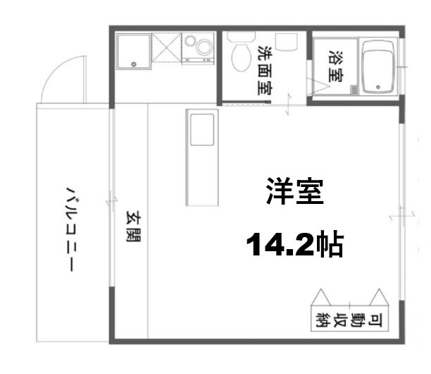 神戸市中央区北野町(神戸市営地下鉄線三宮駅)のマンション賃貸物件 間取画像