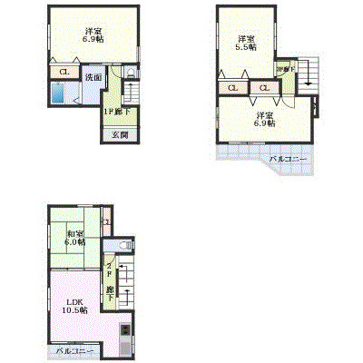 尼崎市西御園町の賃貸