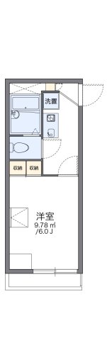 神戸市灘区岩屋北町(阪神本線岩屋駅)のアパート賃貸物件 間取画像