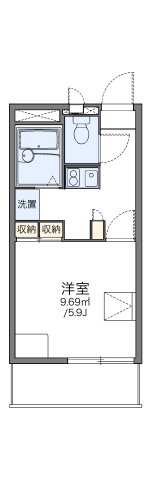 神戸市西区丸塚(神戸市営地下鉄線西神中央駅)のマンション賃貸物件 間取画像