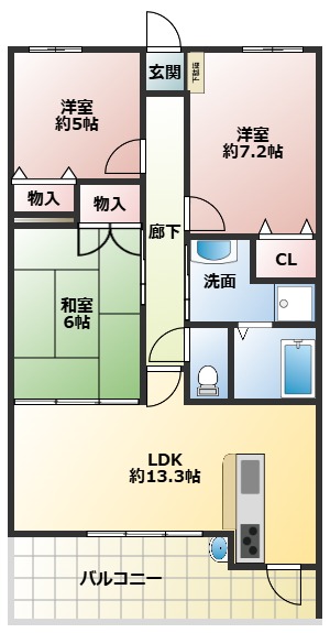加古川市野口町長砂の賃貸