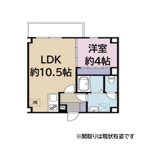 神戸市灘区篠原本町(阪急神戸線六甲駅)のアパート賃貸物件 間取画像