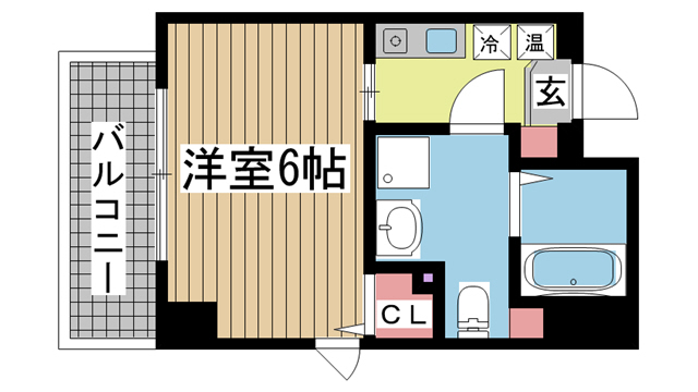 神戸市灘区岸地通(JR東海道本線(近畿)摩耶駅)のマンション賃貸物件 間取画像