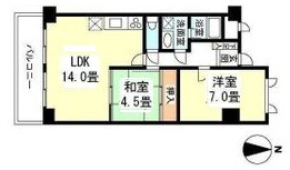 神戸市東灘区本山中町(JR東海道本線(近畿)摂津本山駅)のマンション賃貸物件 間取画像