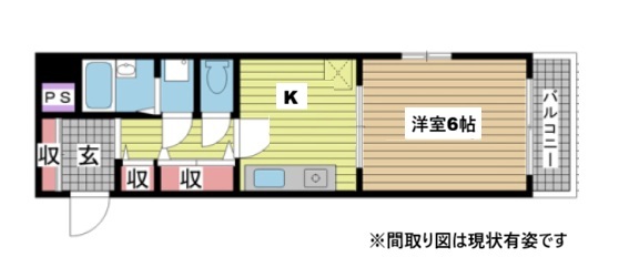 神戸市中央区布引町(JR東海道本線(近畿)三ノ宮駅)のマンション賃貸物件 間取画像