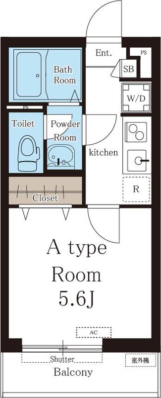 神戸市東灘区御影本町(阪神本線御影駅)のマンション賃貸物件 間取画像