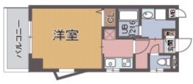 神戸市兵庫区駅南通(JR山陽本線兵庫駅)のマンション賃貸物件 間取画像