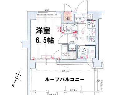 神戸市中央区南本町通(JR東海道本線(近畿)三ノ宮駅)のマンション賃貸物件 間取画像