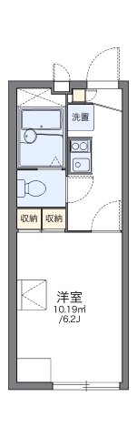 神戸市西区小山(JR山陽本線明石駅)のアパート賃貸物件 間取画像