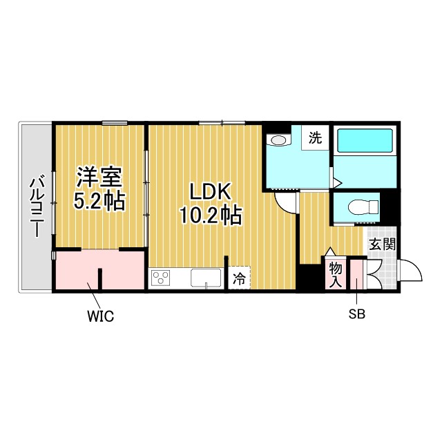 神戸市東灘区岡本(阪急神戸線岡本駅)のアパート賃貸物件 間取画像