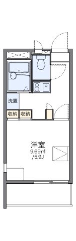 神戸市西区丸塚(神戸市営地下鉄線西神中央駅)のマンション賃貸物件 間取画像