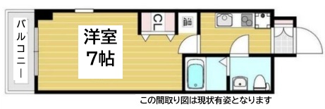 神戸市長田区北町(神戸高速線高速長田駅)のマンション賃貸物件 間取画像