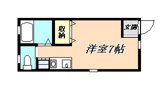 神戸市垂水区宮本町(JR山陽本線垂水駅)のアパート賃貸物件 間取画像