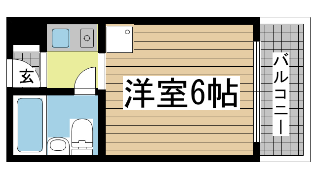 神戸市中央区相生町(JR東海道本線(近畿)神戸駅)のマンション賃貸物件 間取画像