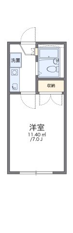 神戸市垂水区仲田(JR山陽本線垂水駅)のアパート賃貸物件 間取画像