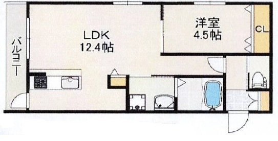 神戸市灘区国玉通(阪急神戸線王子公園駅)のアパート賃貸物件 間取画像