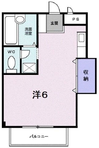神戸市東灘区北青木(阪神本線青木駅)のアパート賃貸物件 間取画像