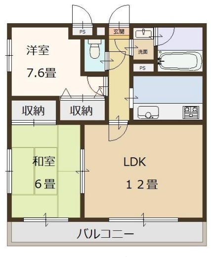 神戸市東灘区御影石町(阪神本線御影駅)のマンション賃貸物件 間取画像