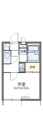 神戸市灘区畑原通(阪急神戸線王子公園駅)のアパート賃貸物件 間取画像
