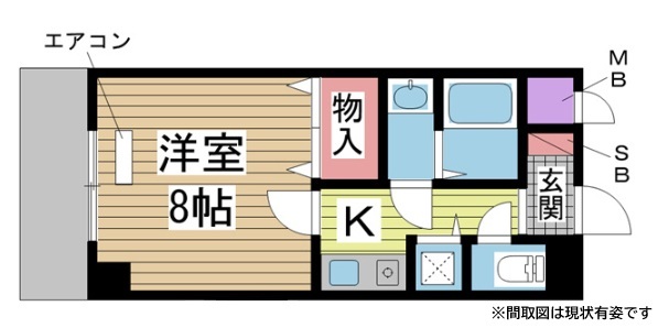 神戸市東灘区魚崎南町(阪神本線魚崎駅)のアパート賃貸物件 間取画像