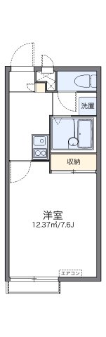 神戸市長田区久保町(神戸市営地下鉄海岸線駒ヶ林駅)のアパート賃貸物件 間取画像