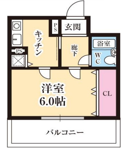 神戸市兵庫区駅前通(JR山陽本線兵庫駅)のマンション賃貸物件 間取画像