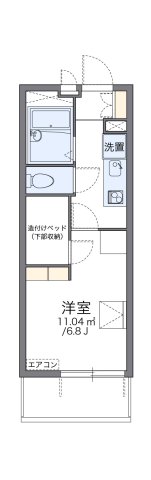神戸市兵庫区須佐野通(JR山陽本線兵庫駅)のマンション賃貸物件 間取画像