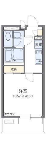 神戸市長田区本庄町(JR山陽本線鷹取駅)のマンション賃貸物件 間取画像
