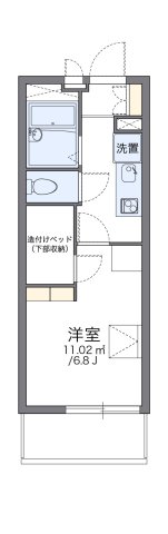 神戸市西区北別府(神戸市営地下鉄線伊川谷駅)のマンション賃貸物件 間取画像