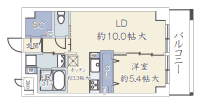 神戸市東灘区住吉本町(JR東海道本線(近畿)住吉駅)のマンション賃貸物件 間取画像
