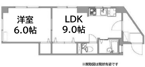 神戸市兵庫区中道通(神戸高速線新開地駅)のマンション賃貸物件 間取画像