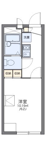 神戸市東灘区魚崎北町(阪神本線青木駅)のアパート賃貸物件 間取画像