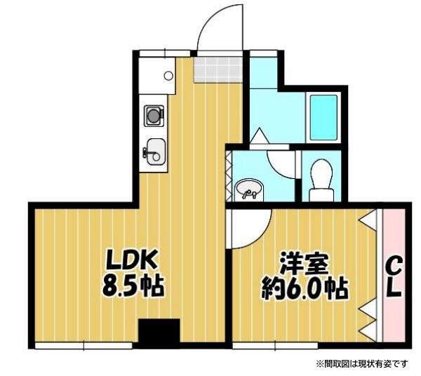 神戸市中央区旗塚通(阪急神戸線春日野道駅)のマンション賃貸物件 間取画像