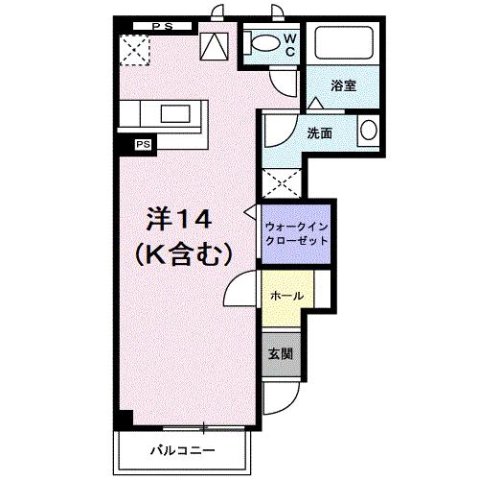 神戸市北区有野町有野(神戸電鉄三田線五社駅)のアパート賃貸物件 間取画像