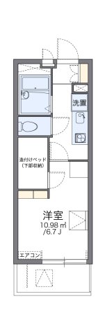 神戸市兵庫区須佐野通(JR山陽本線兵庫駅)のマンション賃貸物件 間取画像