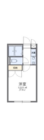 神戸市西区北別府(神戸市営地下鉄線伊川谷駅)のマンション賃貸物件 間取画像