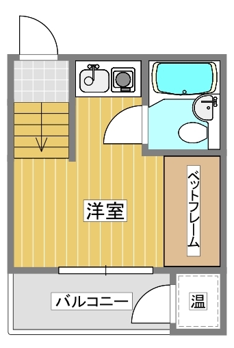 神戸市灘区寺口町(阪急神戸線六甲駅)のマンション賃貸物件 間取画像