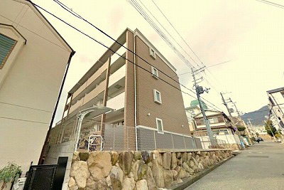神戸市灘区赤坂通(阪急神戸線六甲駅)のマンション賃貸物件 外観写真