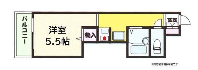 神戸市灘区篠原南町(阪急神戸線六甲駅)のマンション賃貸物件 間取画像