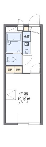神戸市中央区北野町(神戸市営地下鉄線新神戸駅)のアパート賃貸物件 間取画像