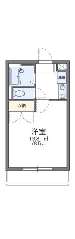 神戸市西区玉津町田中(JR山陽本線明石駅)のマンション賃貸物件 間取画像