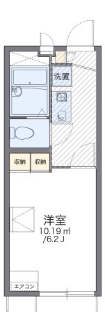 神戸市西区竜が岡(JR山陽本線大久保駅)のアパート賃貸物件 間取画像
