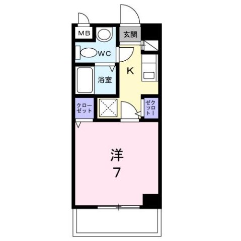 神戸市西区伊川谷町有瀬(JR山陽本線明石駅)のマンション賃貸物件 間取画像