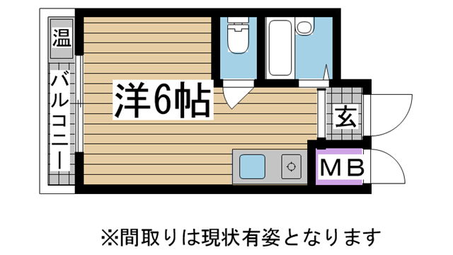 神戸市中央区吾妻通(JR東海道本線(近畿)三ノ宮駅)のマンション賃貸物件 間取画像