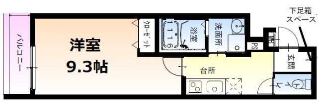 神戸市兵庫区本町(JR山陽本線兵庫駅)のアパート賃貸物件 間取画像
