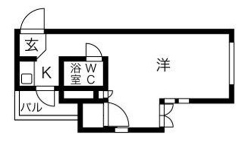 神戸市東灘区住吉東町(JR東海道本線(近畿)住吉駅)のマンション賃貸物件 間取画像